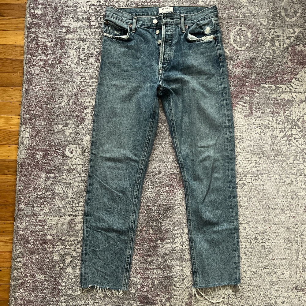 AGOLDE CROPPED JEAN